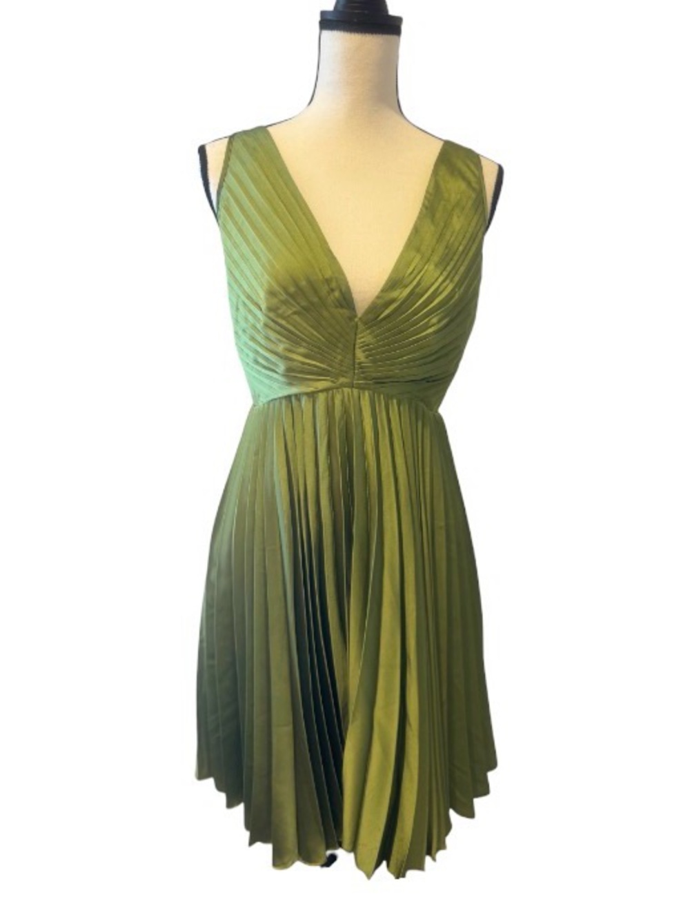Abercrombie & Fitch satin Giselle dress women’s size MT medium - Picture 11 of 17